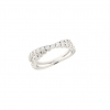 Leo Pizzo | Anello doppia fascia di diamanti