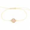Cameo & Beyond | Bracciale Cordino con Cammeo Lettera