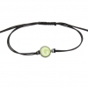 Cameo & Beyond | Bracciale Cordino con Cammeo Lettera - immagine 4