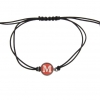 Cameo & Beyond | Bracciale Cordino con Cammeo Lettera - immagine 3