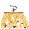 Petralux | Bracciale Granati arancio e Gocce - immagine 3