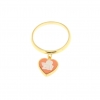 Cameo & Beyond | Anello Cuore Cherubino Pendente - immagine 2