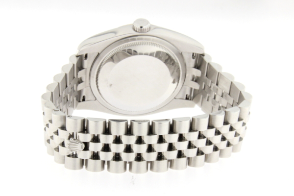 Rolex Datejust | Ref. 116234 | Quadrante Argento con brillanti - immagine 3