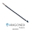 Aragonesi | Bracciale Uomo Acciaio e ceramica | Collezione Arona