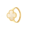 Anello Quadrifogli | Oro giallo 18 kt - immagine 4