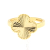 Anello Quadrifogli | Oro giallo 18 kt - immagine 5