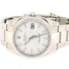 Rolex Oyster Perpetual Date | Quadrante bianco - immagine 2