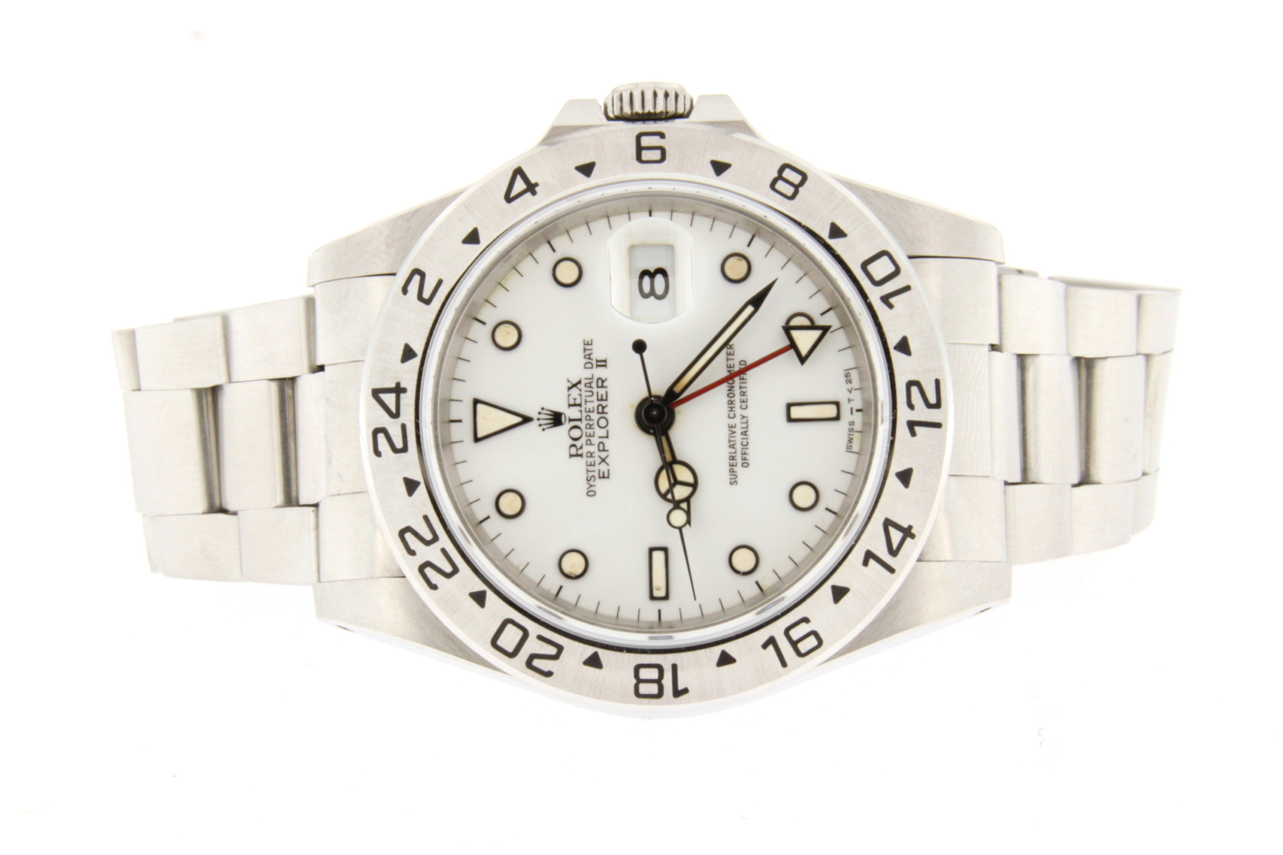 Rolex Explorer II | Quadrante Virato "Chicchi di mais" - immagine 2