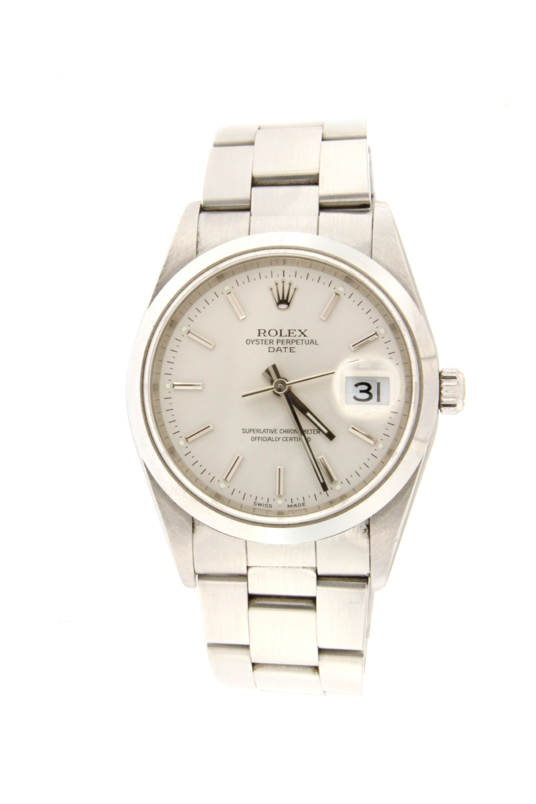 Rolex Oyster Perpetual Date| Argento