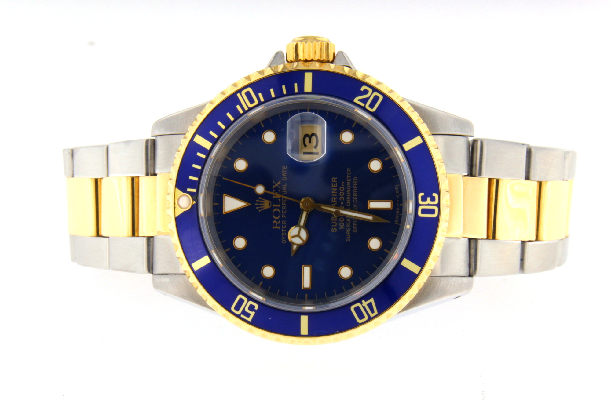 Rolex Submariner Date | Acciaio e Oro | Blu - immagine 2